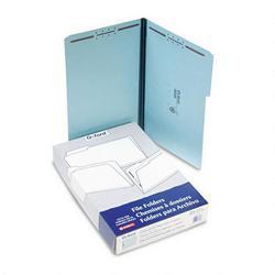 Esselte Pendaflex Corp. Blue Pressboard 2 Cap. Folders with 2 Fasteners, 1/3 Cut, Legal, 25/Box