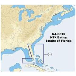 C-MAP USA C-Map Na-C315 C-Card Format Straits Of Florida Bathy