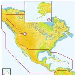 C-MAP USA C-Map Na-M034 C-Card Format Pacific Coast Gulf Caribbean