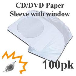 Bastens CD / DVD Paper Sleeve with window