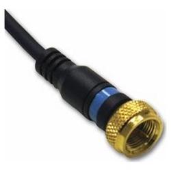 CABLES TO GO Cables To Go Velocity Video Cable - 1 x F-connector - 1 x F-connector - 25ft - Blue
