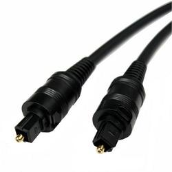 CABLES UNLIMITED Cables Unlimited 6ft Pro A/V Series Toslink Optical Digital Audio Cables - 1 x Toslink - 1 x Toslink - 6ft - Black