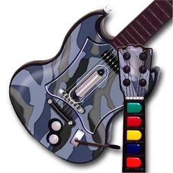 WraptorSkinz Camouflage Blue TM Skin fits All PS2 SG Guitars Controllers (GUITAR NOT INCLUDED)s