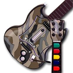 WraptorSkinz Camouflage Brown TM Skin fits All PS2 SG Guitars Controllers (GUITAR NOT INCLUDED)s