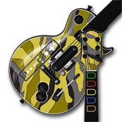 WraptorSkinz Camouflage Yellow Skin by TM fits Nintendo Wii Guitar Hero III (3) Les Paul Controller