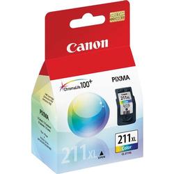 CANON COMPUTER (SUPPLIES) Canon CL-211 XL Extra Large Color Ink Cartridge For PIXMA MP240 and MP480 Printers - Cyan, Magenta, Yellow