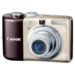 CANON - FOR BUY.COM Canon PowerShot A1000 IS 10 Megapixel Digital Camera w/ 4x Optical Zoom, 2.5 LCD, Optical Image Stabilizer, & Face Detection - Brown