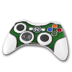 WraptorSkinz Carbon Fiber Green Skin by TM fits XBOX 360 Wireless Controller (CONTROLLER NOT INCLUDE