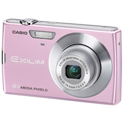 Casio EX-Z150 8 Megapixel Digital Camera w/ 3 LCD, 4x Optical Zoom, Face Detection & YouTube Capture Mode - Pink