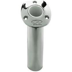 CE Smith Ce Smith Flush Mt Rod Holder Silver 316 Stainless 9 Depth (53672A)