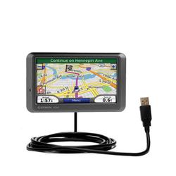 Gomadic Classic Straight USB Cable for the Garmin Nuvi 770 with Power Hot Sync and Charge capabilities - Gom