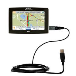 Gomadic Classic Straight USB Cable for the Magellan Maestro 4250 with Power Hot Sync and Charge capabilities