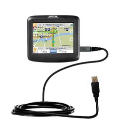 Gomadic Classic Straight USB Cable for the Magellan Roadmate 1200 with Power Hot Sync and Charge capabilitie