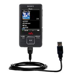 Gomadic Classic Straight USB Cable for the Sony Walkman NWZ-729 with Power Hot Sync and Charge capabilities