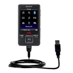 Gomadic Classic Straight USB Cable for the Sony Walkman NWZ-A828 with Power Hot Sync and Charge capabilities