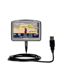 Gomadic Classic Straight USB Cable for the TomTom Go 920 with Power Hot Sync and Charge capabilities - Gomad