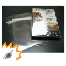 Bastens Clear plastic shrink wrap sleeve with adhesive strip for DVD cases