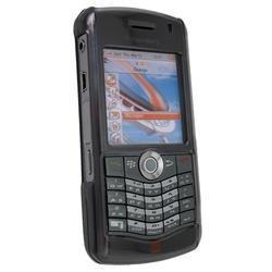 Eforcity Clip-on Case w/ Belt Clip for Blackberry 8130, Clear Smoke by Eforcity