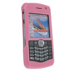 Eforcity Clip-on Case w/ Belt Clip for Blackberry Pearl 8130, Light Pink by Eforcity