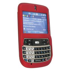 Eforcity Clip-on Rubber Coated Case for HTC Excalibur S620 Dash, Red by Eforcity