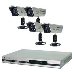 Clover BUN0472 4-Channel Video Surveillance System - 4 x Camera, Digital Video Recorder