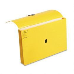 Wilson Jones/Acco Brands Inc. ColorLife® Expanding Wallet, Velcro Gripper® Flap, Legal Size, Yellow