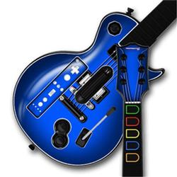 WraptorSkinz Colorburst Blue Skin by TM fits Nintendo Wii Guitar Hero III (3) Les Paul Controller (G