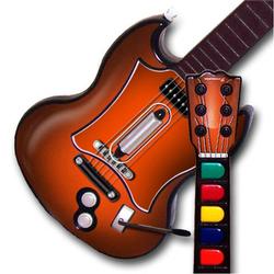 WraptorSkinz Colorburst Orange TM Skin fits All PS2 SG Guitars Controllers (GUITAR NOT INCLUDED)s