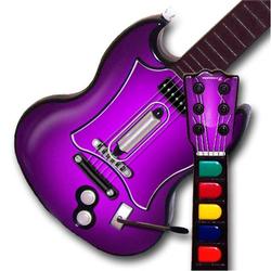 WraptorSkinz Colorburst Purple TM Skin fits All PS2 SG Guitars Controllers (GUITAR NOT INCLUDED)s