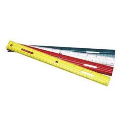 Charles Leonard Inc. Colored Plastic Ruler (LEO77412)