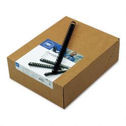 General Binding/Quartet Manufacturing. Co. CombBind™ Plastic Binding Combs, 5/8 Diameter, Navy, 100 Combs/Box