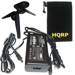 HQRP Combo Replacement AC-LS5 AC-LS5A AC Adapter for Sony DSC T7 T9 V1 W100 W1 W5 W70 + Bag + Tripod