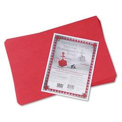 Riverside Paper Construction Paper, 12 x 18 , Holiday Red