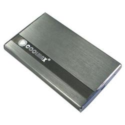 TOP & TECH Coolmax HD-250TN-U2 2.5 Hard Drive Enclosure - Storage Enclosure - 1 x 2.5 - Internal - Gray