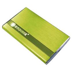 TOP & TECH Coolmax HD-250YL-eSATA 2.5 Hard Drive Enclosure - Storage Enclosure - 1 x 2.5 - Internal - Yellow