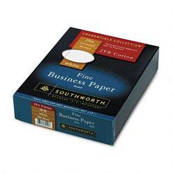 Southworth Company Credentials Collection 20 lb. Red Ruling White Business Paper, 8 1/2x11, 500 sheet