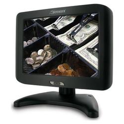 Defender SPARTAN4 8-Inch Slim LCD Security Monitor with two camera inputs (Black)