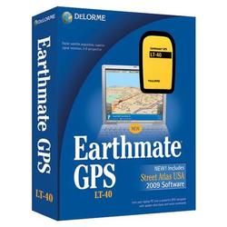 Delorme Earthmate GPS LT-40 w/ Street Atlas USA 2009