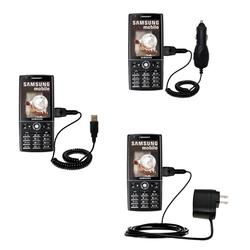 Gomadic Deluxe Kit for the Samsung SGH-i550w includes a USB cable with Car and Wall Charger - Brand