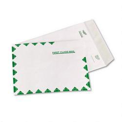 Quality Park DuPont™ White Leather™ Tyvek® Envelopes, 100/Box, 10 x 13