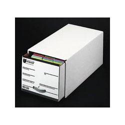 Universal Office Products Economy Storage Drawer File, Letter, 12 1/2x10 1/4x23 1/4 , White, 6/Ctn