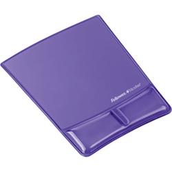 Fellowes Wrist Support Mouse Pad - 11.38 x 9 x 1 - Purple
