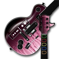 WraptorSkinz Fire Pink Flames Skin by TM fits Nintendo Wii Guitar Hero III (3) Les Paul Controller (