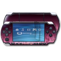 WraptorSkinz Fire Pink Skin and Screen Protector Kit fits Sony PSP Slim