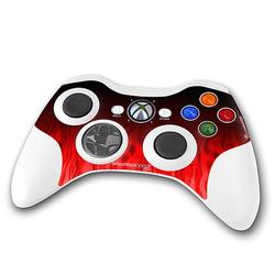 WraptorSkinz Fire Red Skin by TM fits XBOX 360 Wireless Controller (CONTROLLER NOT INCLUDED)