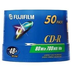 FUJI PHOTO FILM Fujifilm 48x CD-R Media - 700MB - 50 Pack (25307212)