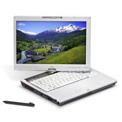 FUJITSU Fujitsu Lifebook T1010 Core 2 Duo P8400 2.26 GHz, 13.3 TouchScreen, 1280x800, 120.0 Gb HDD, 2048 Mb RAM, DVD-Multiburner, 802.11a/b/g/n wireless, 10/100/1000 E