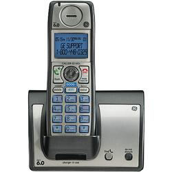 G.E. GE 28213EE1 DECT 6.0 Advanced - Featuring GOOG-411 - 1 x Phone Line(s) - 1 x Headset - Silver