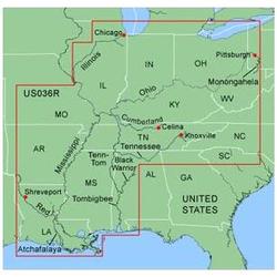GARMIN USA INC Garmin BlueChart: US Inland Rivers Digital Map - North America - United States Of America - Inland River - Boating
