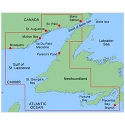 Garmin Charts Garmin Bluechart Mca008R Newfoundland West